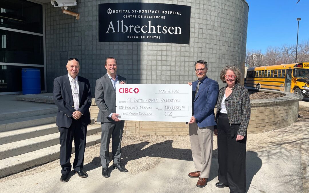 CIBC supports St. Boniface for earlier detection of lung cancer