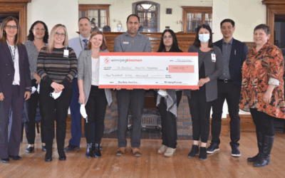 Heartfelt support for St. B. from Winnipeg Kinsmen